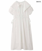 DETACHABLE COLLAR DRESS