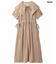 DETACHABLE COLLAR DRESS