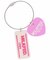 HEART AND PLATE KEYCHAIN