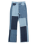 PATCHWORK DENIM PANTS