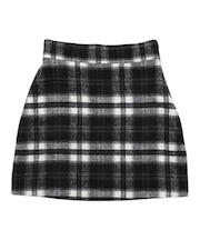 PLAID MINI SKIRT