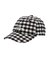 BRUSHED CHECKERED LOGO CAP