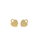 HEART PADLOCK STUD EARRINGS