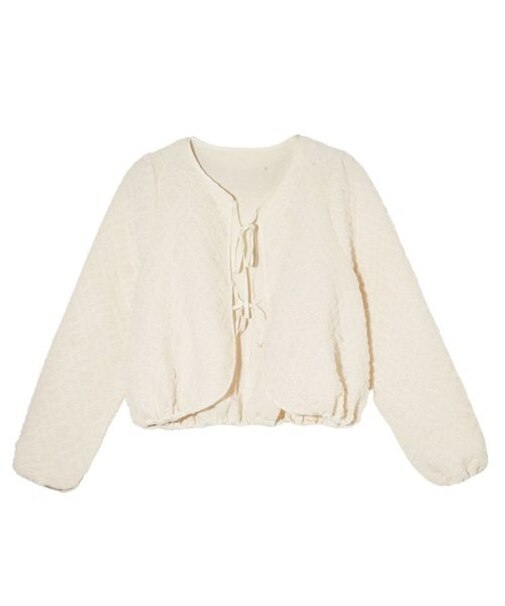 TULLE JACQUARD BOLERO