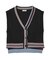 STRIPED KNIT VEST