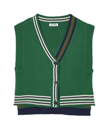 STRIPED KNIT VEST