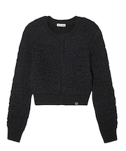 JACQUARD KNIT CARDIGAN