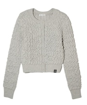 JACQUARD KNIT CARDIGAN