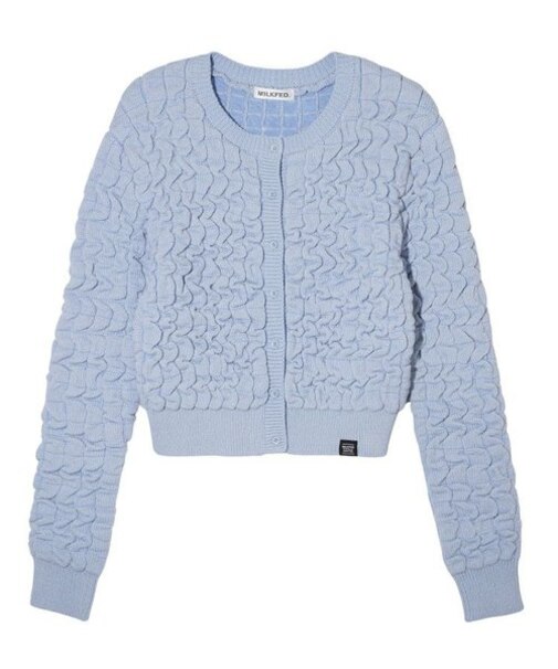 JACQUARD KNIT CARDIGAN