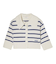 STRIPED KNIT CARDIGAN