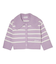 STRIPED KNIT CARDIGAN
