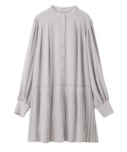 PLEATED HEM DRESS