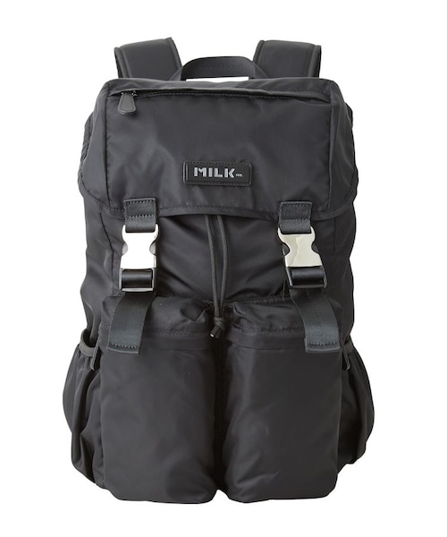ACTIVE DOUBLE POCKET MOLLE BACKPACK｜ミルクフェドの通販｜&mall