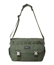LOGO PLATE MESSENGER BAG