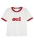 OUI SLAB COMPACT S/S RINGER TEE