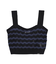 WAVE PATTERN KNIT CAMISOLE