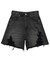 DISTRESSED DENIM SHORTS