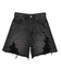 DISTRESSED DENIM SHORTS