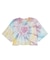 TIE DYE WIDE S/S TOP