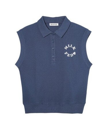 WAFFLE SLEEVELESS TOP