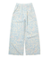 FLORAL WIDE PANTS