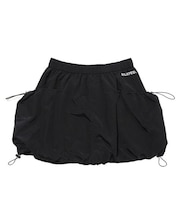 DRAWSTRING MINI SKIRT