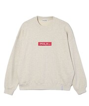 BAR LOGO BASIC SWEAT TOP
