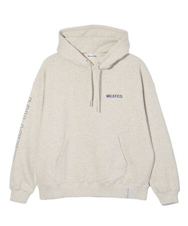 STENCIL LOGO BASIC SWEAT HOODIE