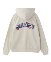 CHERRY COLLEGE LOGO ZIP UP HOODIE