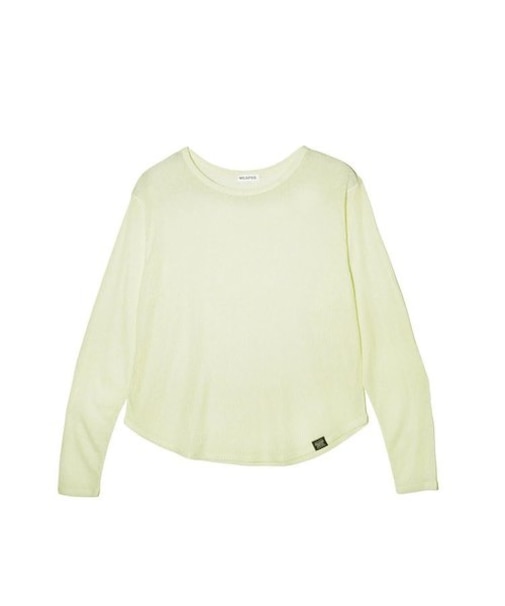 STRIPE SHEER L/S TOP