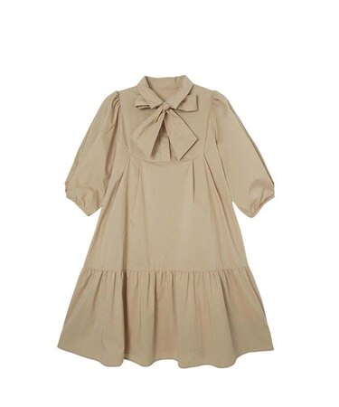 BOW TIE SHIRT DRESS