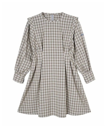PLAID MINI DRESS