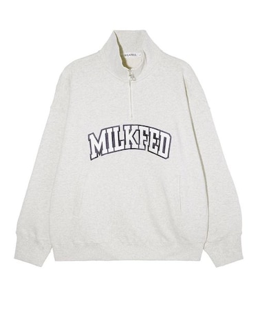 COLLEGE LOGO HALF ZIP TOP