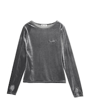 VELOUR L/S TOP