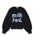 MILKFED LOGO KNIT TOP