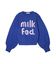 MILKFED LOGO KNIT TOP