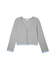 SCALLOP HEM KNIT CARDIGAN