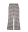 PLAID FLARED PANTS
