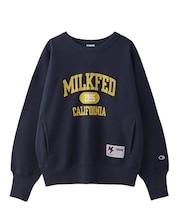 MILKFED.ⅹCHAMPION SWEAT TOP