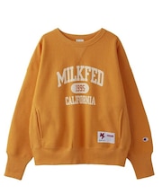 MILKFED.ⅹCHAMPION SWEAT TOP