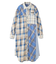 PLAID PATCHWORK SHIRT DRESS