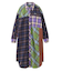 PLAID PATCHWORK SHIRT DRESS
