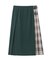 PLAID PANEL SKIRT