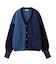 PANELED KNIT CARDIGAN