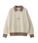 BAR LOGO HALF ZIP TOP