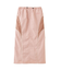 LINE PIPING LONG SKIRT