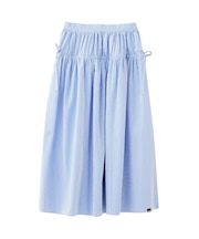 GINGHAM CHECK VOLUME SKIRT