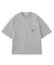 CUT OUT LOGO POCKET WIDE S/S TEE