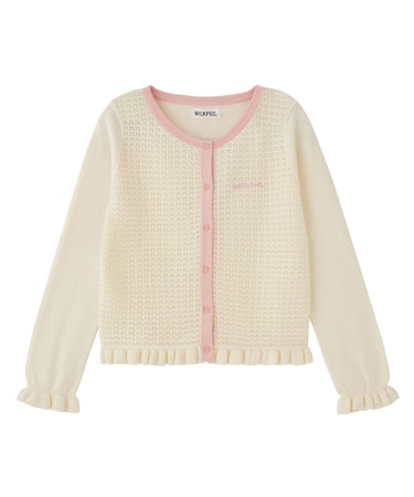 FRILL KNIT CARDIGAN