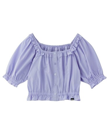 SQUARE NECK PUFF SLEEVE BLOUSE